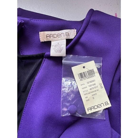 ARDEN B women’s body con ruffle fresh with mesh neckline cutout - Picture 5 of 6